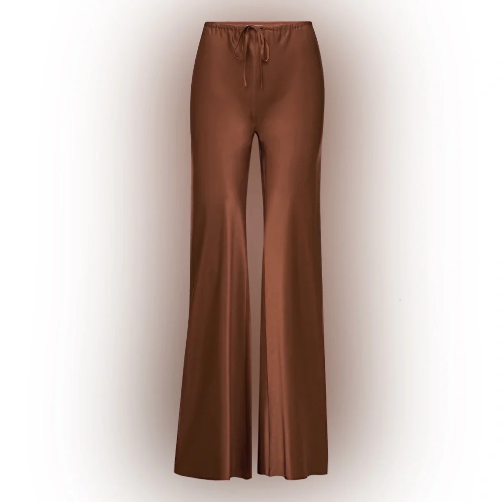 Veronica Beard Billie Stretch-Silk Pant - Picture 5 of 7